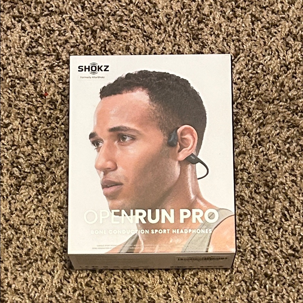 Shokz OpenRun Pro Wireless Headphones - Black